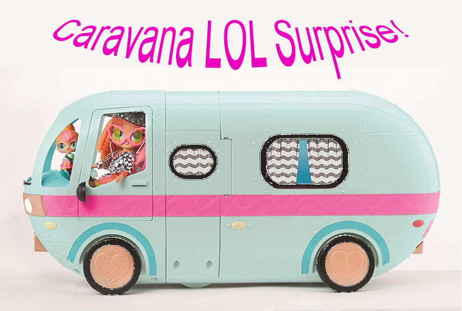 LOL Surprise Glamper La Caravana 2en1 de las Mu ecas LOL